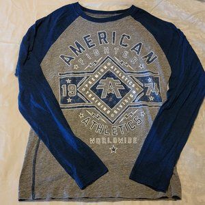 Mens American Fighter long sleeve baseball Buckle
